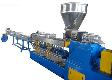 China W6Mo5Cr4V2 Material Twin Screw Extruder Machine Horizontal 300kg/H Capacity supplier