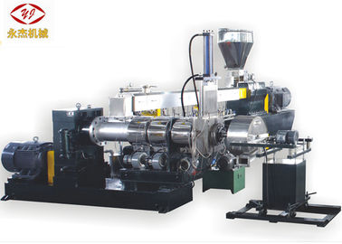 China Carbon Black Master Batch Making Machine , 71mm/180mm Polymer Extruder Machine supplier