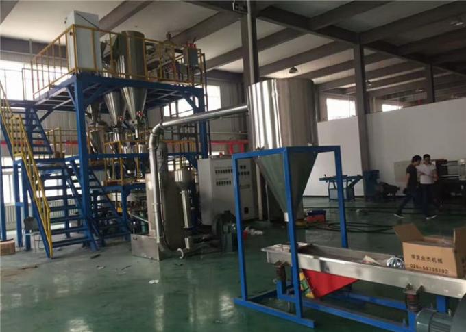 90kw Motor HDPE Granulator Pellet Manufacturing Equipment With Water Cycling System