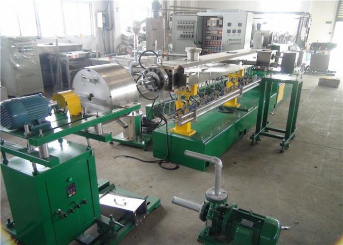 Horizontal Plastic Granulator Machine , Biodegradable Masterbatch Production Line