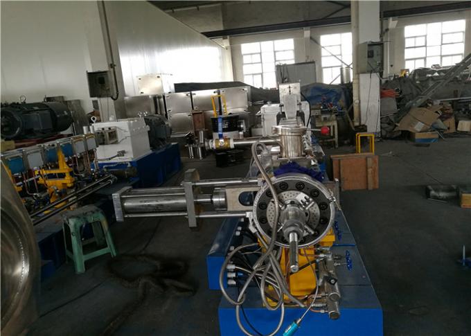 Air Cooling Plastic Pellet Maker High Speed Polymer Extrusion Machine Low Noise