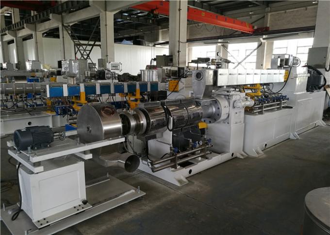 High Efficiency Two Stage Extruder Machine For PVC Cable 71mm/180mm Screw Diameter