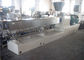 Double Screw Extruder Machine , PET  Plastic Recycling Extruder Machine 400kg/H supplier