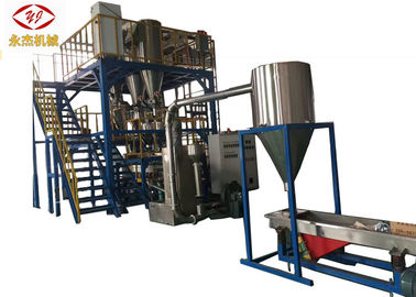 China Automatic Feeding Masterbatch Extruder , 2 Stage Hdpe Extrusion Machine supplier