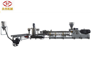 China PE PP Black Color Masterbatch Production Twin Screw Extruder 315kw supplier