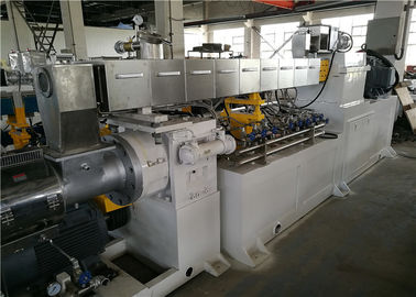 Two Stage Horizontal Plastic Pelletizing Machine For PVC Cable Material ZL75-180 supplier