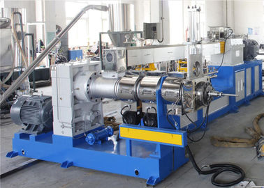 Two Stage Horizontal Plastic Pelletizing Machine For PVC Cable Material ZL75-180 supplier