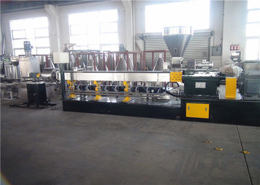 LLDPE TPR Plastic Pelletizing Machine 45＃Forged Steel Barrel Water Cooling Type supplier