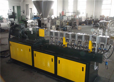 18.5kw Motor Twin Screw Plastic Extruder PVC Pelletiser Machine With High Speed Mixer supplier