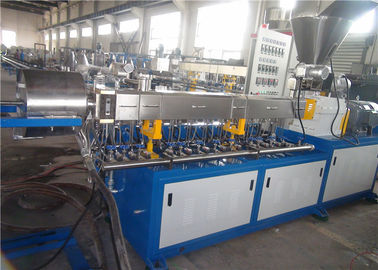 Automatic Water Ring Pelletizer ABS Extruder Machine With 50L High Speed Mixer supplier