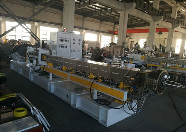 Water Ring Cutting PE Extrusion Machine , 2000kg/H Two Screw Extruder 315kw supplier