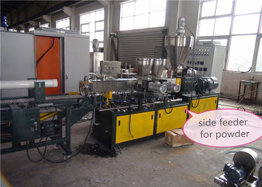 90kw Twin Screw Extruder Machine For Potato Starch Biodegradable PLA Pellets Making supplier