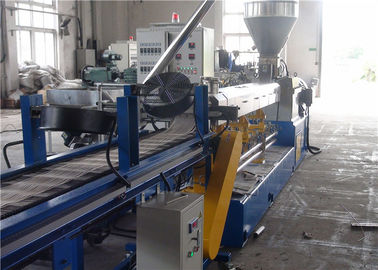 90kw Twin Screw Extruder Machine For Potato Starch Biodegradable PLA Pellets Making supplier