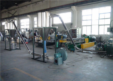 Interlock Control Plastic Pelletizing Equipment , Two Screw Extruder Machine supplier