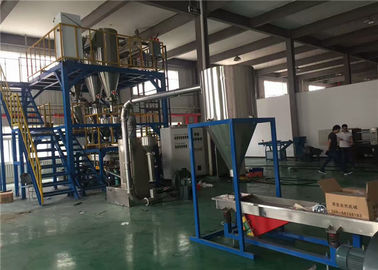 Automatic Feeding Masterbatch Extruder , 2 Stage Hdpe Extrusion Machine supplier