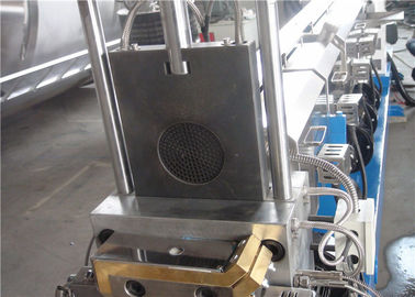 Horizontal Masterbatch Production Line , Single Screw Plastic Extruder Machine supplier