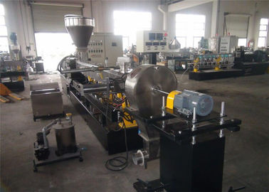 Twin Screw Extruder caco3 Filler Masterbatch Machine For Wpc Plastic Pellet supplier