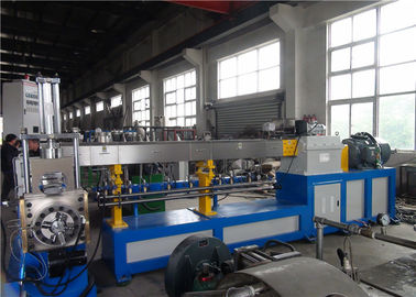 PVC Cable Material Pellet Extruder Machine , PVC Pelletizing Line Low Noise supplier