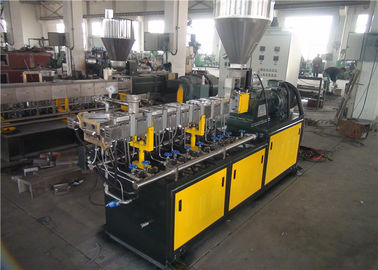 Double Screw Extruder PET Pelletizing Machine 10-20kg/H Capacity Energy Saving supplier