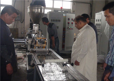 High Efficiency Polymer Extrusion Machine With Two Stage Conveying System supplier