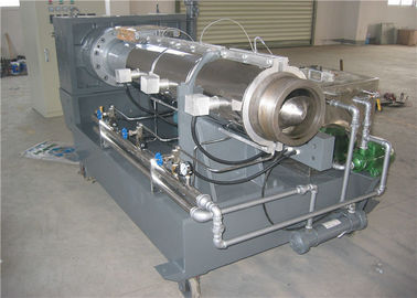 Water Ring Die Face Cutting Single Screw Extruder Machine 22KW Heating Power supplier