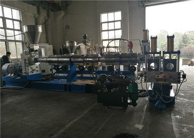 Double Stage Waste Polythene Recycling Machine , Plastic Reprocessing Machine supplier