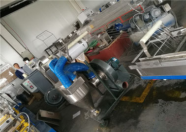 10-20kg/H PVC Recycling Machine Water Strand Cutting Way Abrasion Resistance supplier