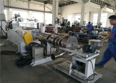 Large Capacity PVC Pelletizing Machine Air Cooling Die Face Cutting Way supplier